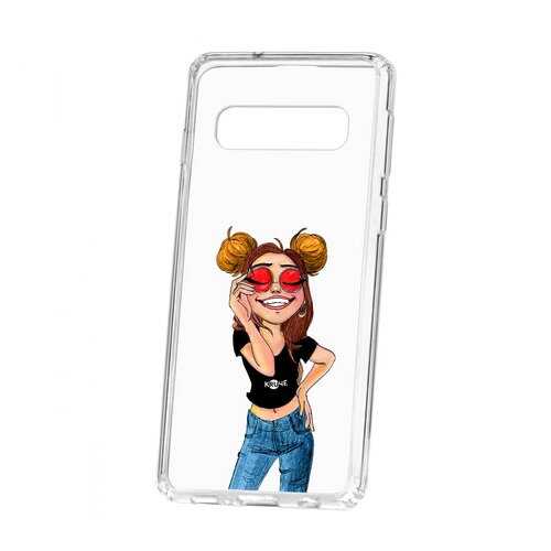 Чехол Samsung Galaxy S10 Kruche Print Smiling в Йота