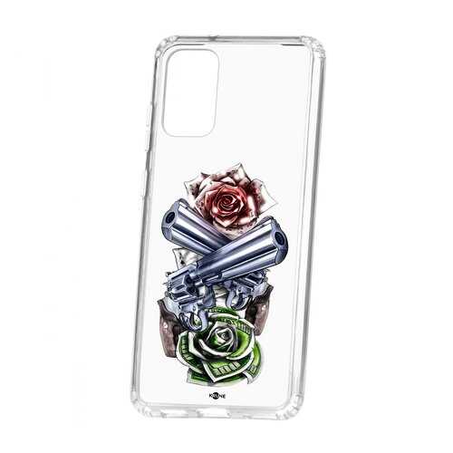 Чехол Samsung Galaxy S20 Plus Kruche Print Карты деньги 2 ствола в Йота