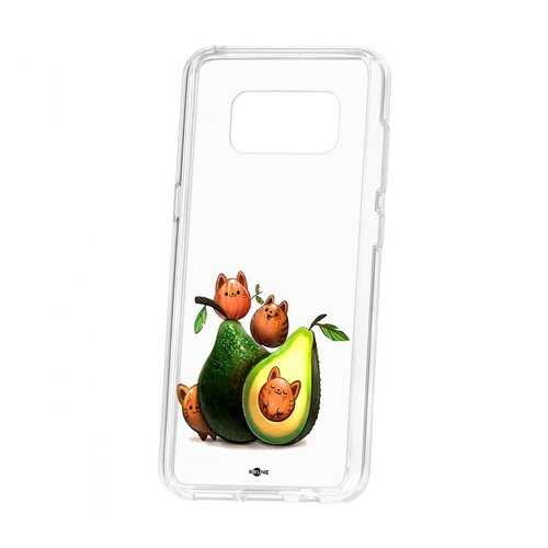 Чехол Samsung Galaxy S8 Kruche Print Авокотики в Йота