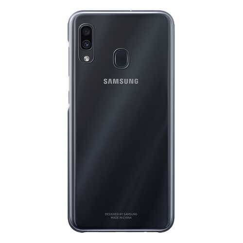 Чехол Samsung Gradation Cover для Galaxy A30 Black в Йота