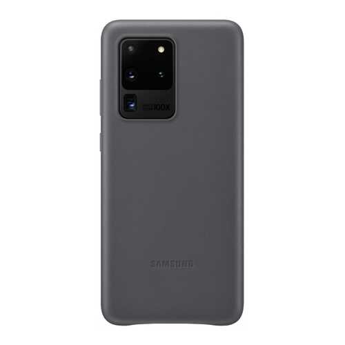 Чехол Samsung Leather Cover Z3 для Galaxy S20 Ultra Grey в Йота