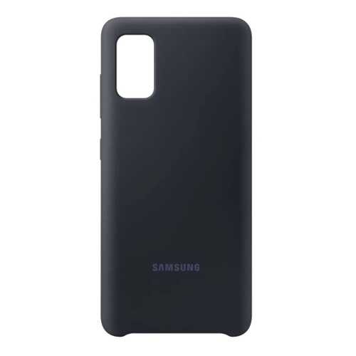 Чехол Samsung Silicone Cover для Galaxy A41 Black в Йота