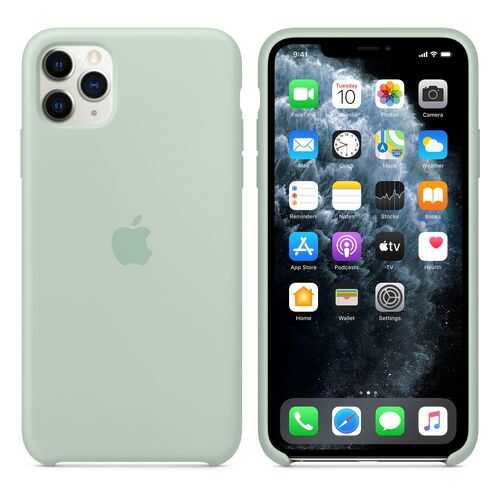 Чехол Silicone Case для Apple iPhone 11 Pro Max Beryl (MX042FE/A) в Йота