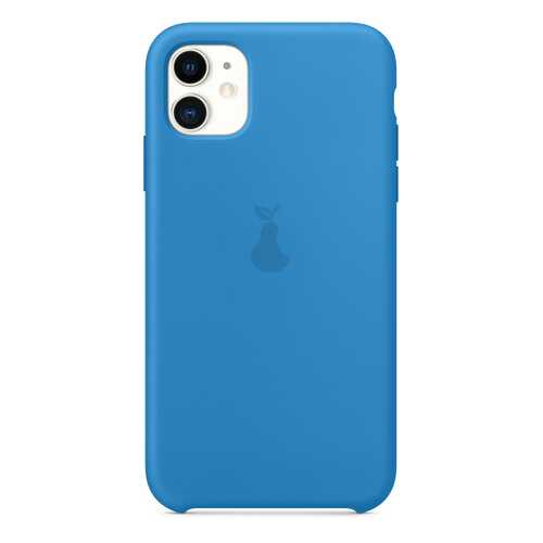 Чехол Silicone Case для iPhone 11, голубой, SCIP11-12-SURF в Йота