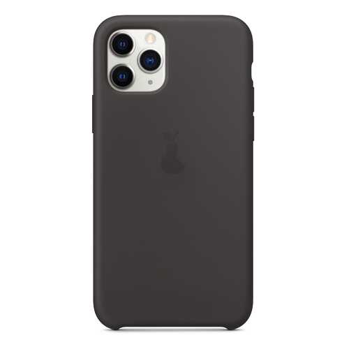 Чехол Silicone Case для iPhone 11 Pro Max, черный, SCIP11PM-18-BLAC в Йота