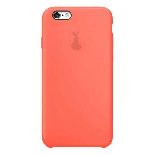 Чехол Silicone Case для iPhone 6 Plus/6S Plus, оранжевый, SCIP6SP-02-CORA в Йота