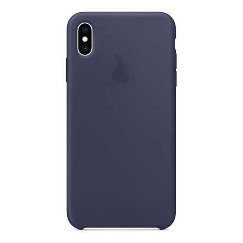 Чехол Silicone Case для iPhone X/XS Premium, Dark Blue, SCPQIPXXS-08-MIDN в Йота