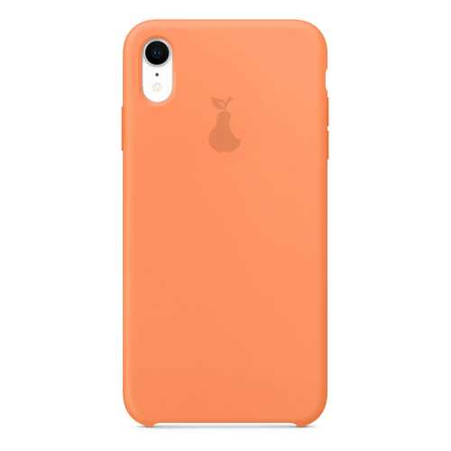 Чехол Silicone Case для iPhone XR Премиум, оранжевый, SCPQIPXR-02-CLEM в Йота