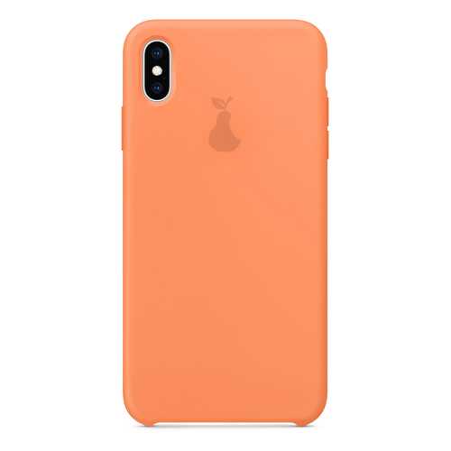 Чехол Silicone Case для iPhone XS Max Премиум, оранжевый, SCPQIPXSM-02-CLEM в Йота