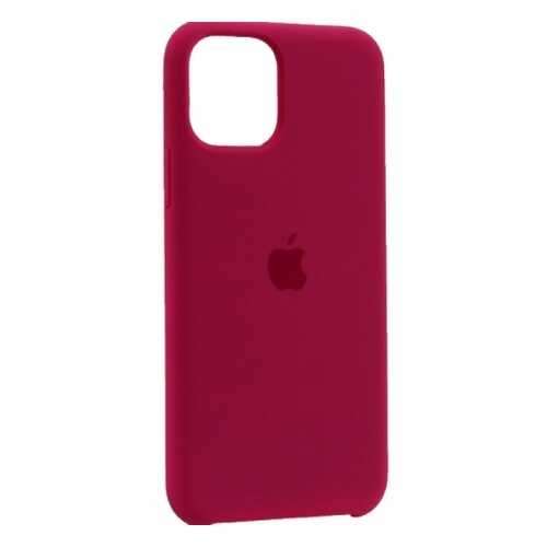 Чехол Silicone Case Lux для iPhone 11Pro Maroon в Йота