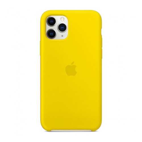 Чехол Silicone Case Lux для iPhone 11Pro Yellow в Йота