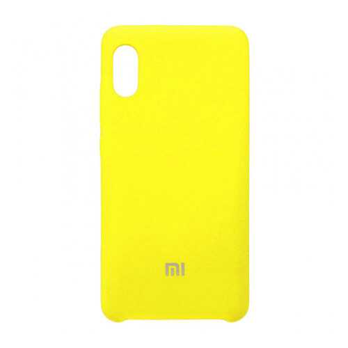 Чехол Silicone Cover для Xiaomi Redmi 7A Yellow в Йота