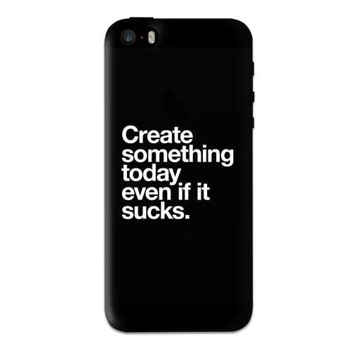 Чехол СМАКС Create something today для Apple iPhone 5/5S/SE в Йота