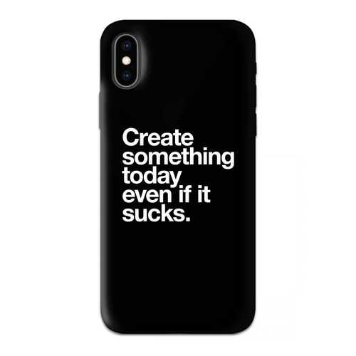 Чехол СМАКС Create something today для Apple iPhone X в Йота