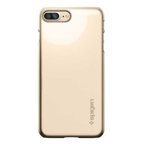 Чехол Spigen Thin Fit для iPhone 8 Plus золотой в Йота