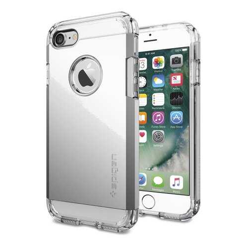 Чехол Spigen Tough Armor для Apple iPhone 7 Silver (042CS20672) в Йота