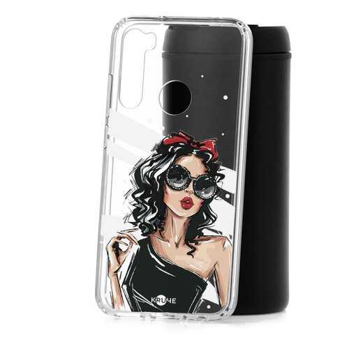 Чехол Xiaomi Redmi Note 8 Kruche Print Фэшн леди в Йота