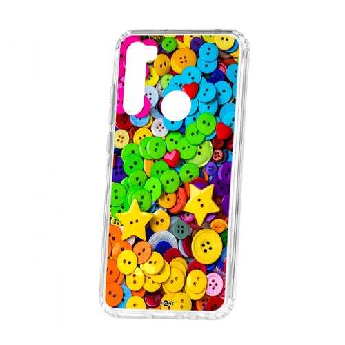 Чехол Xiaomi Redmi Note 8T Kruche Print Пуговки в Йота