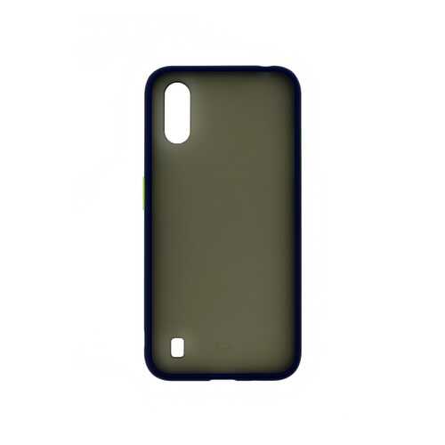 Чехол Zibelino Plastic Matte для Samsung Galaxy A01 (A015) Blue в Йота