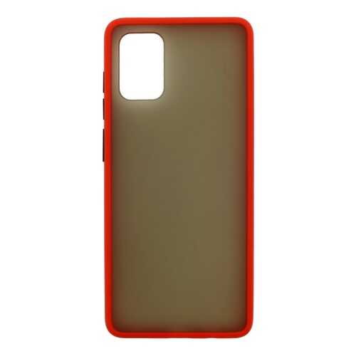 Чехол Zibelino Plastic Matte для Samsung Galaxy A71 (A715) Red в Йота