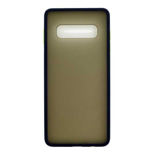 Чехол Zibelino Plastic Matte для Samsung Galaxy S10 Plus Blue в Йота