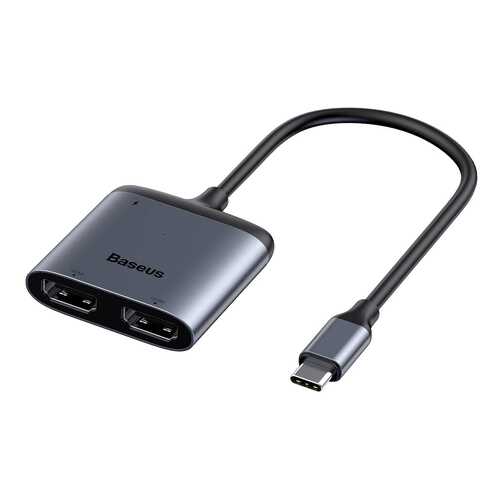 Адаптер Baseus Enjoy HUB Adapter from Type-C to HDMI 2x PD HD / Type-C Grey в Йота