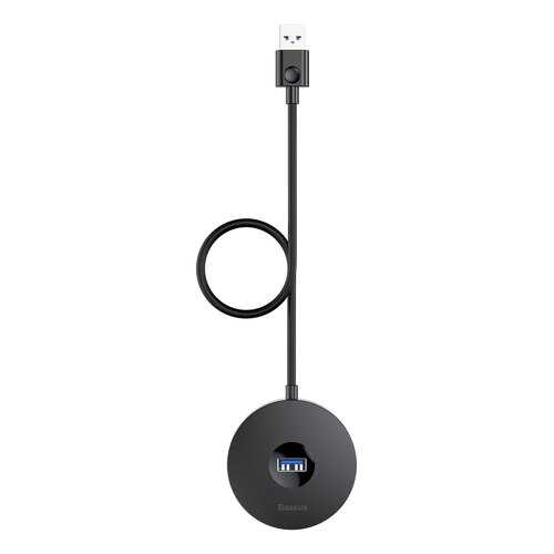 Адаптер Baseus round box USB HUB adapter 1m Black в Йота