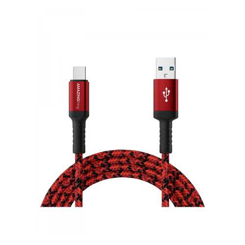 Кабель Amazingthing SupremeLink Bullet Shield USB-Type-C Red 1.2m 3A в Йота