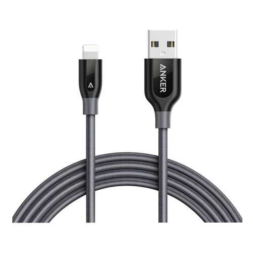 Кабель Anker Powerline Lightning 1,8м Grey (A8122HA1) в Йота