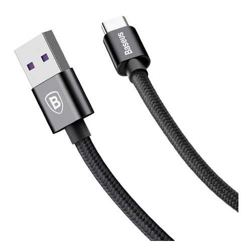 Кабель Baseus USB-Type-C Speed QC Black 1m 5А в Йота