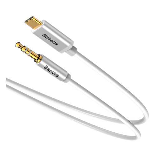 Кабель Baseus Yiven Type-C male To 3.5 male Audio Cable M01 White в Йота