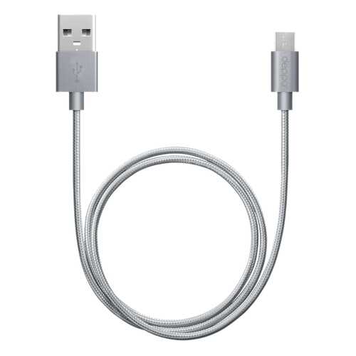 Кабель Deppa 72192 microUSB 1.2 м Silver в Йота