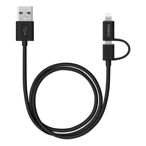 Кабель Deppa 72204 microUSB 1,2м Black в Йота