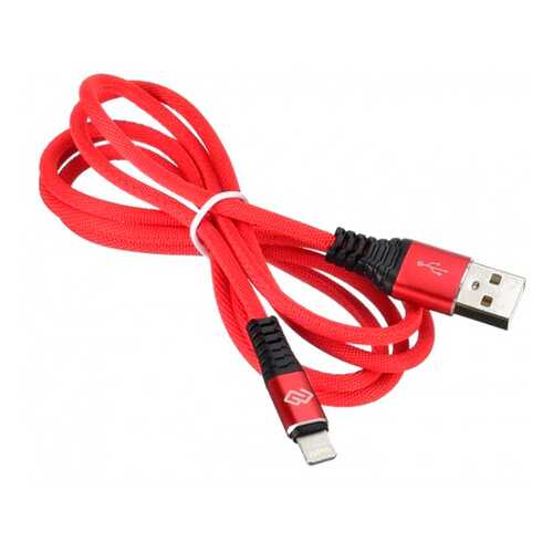 Кабель Digma USB A(m)-Lightning (m) 3м Red в Йота