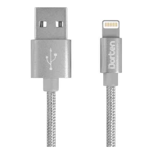 Кабель Dorten Metallic Lightning to USB Cable 2 м Space Gray в Йота