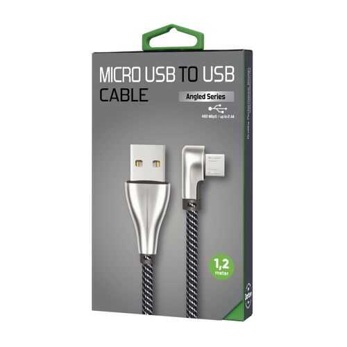 Кабель Dorten Micro USB to USB Cable Angled Series 90° 1,2 м Silver в Йота