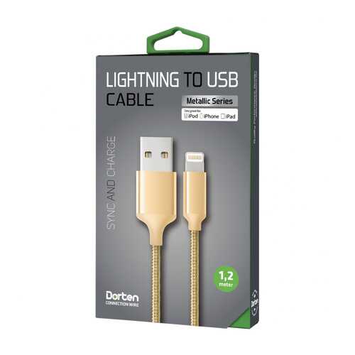 Кабель Dorten Micro USB to USB Cable Metallic Series 1,2 м Gold в Йота