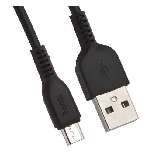 Кабель Hoco x20 microUSB 1м Black в Йота