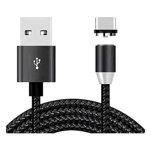 Кабель магнитный Zibelino DC Magnetic USB-USB Type-C (Black) в Йота