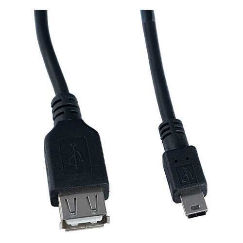 Кабель Perfeo USB2.0 A розетка - Mini USB вилка, длина 0,5 м. (U4201) в Йота