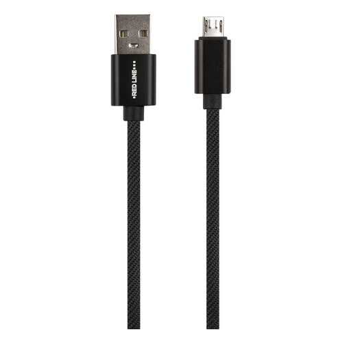 Кабель Red Line USB-micro USB Black в Йота