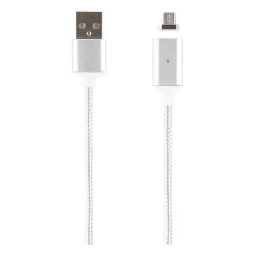 Кабель Red Line USB - micro USB, neylon, Silver в Йота