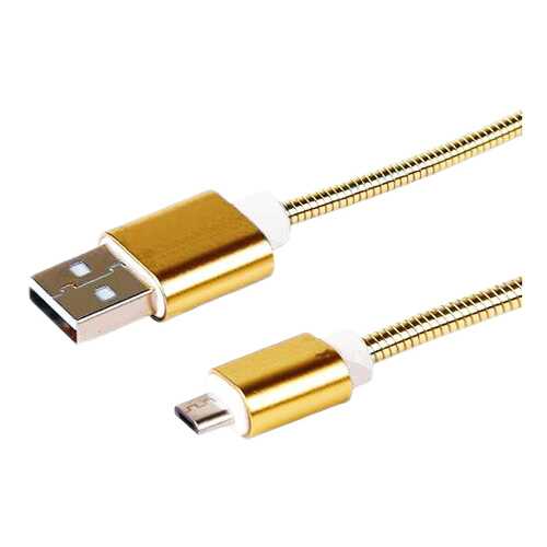 Кабель Rexant microUSB 1м Gold в Йота