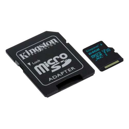 Карта памяти Kingston SDXC Canvas Go SDCG2 64GB в Йота