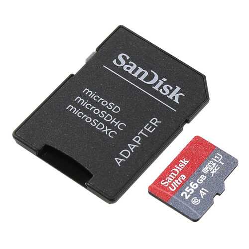 Карта памяти SanDisk Micro SDHC Ultra SDSQUAR-256G-GN6MA 256GB в Йота