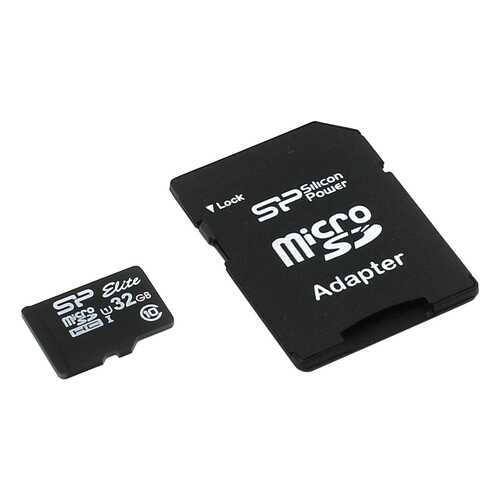 Карта памяти Silicon Power Micro SDHC Elite SP032GBSTHBU1V10-SP 32GB в Йота