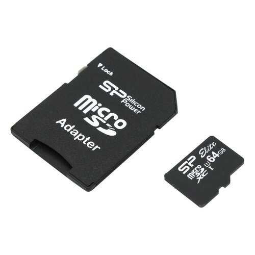 Карта памяти Silicon Power Micro SDXC Superior 64GB в Йота