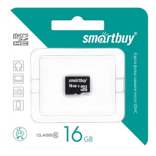 Карта памяти SmartBuy Micro SDHC SB16GBSDCL10-01 16GB в Йота