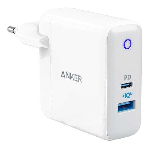 Сетевое зарядное устройство Anker Powerport USB/USB Type-C 3A White в Йота