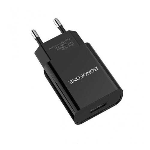 Сетевое зарядное устройство Borofone BA20A 1USB 2.1A Black в Йота